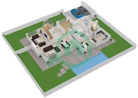 Floor Plans For Type Signature E Bedroom Villas In Nasma Residence