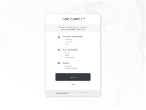 Data sharing consent | Data, Onboarding, Creative professional