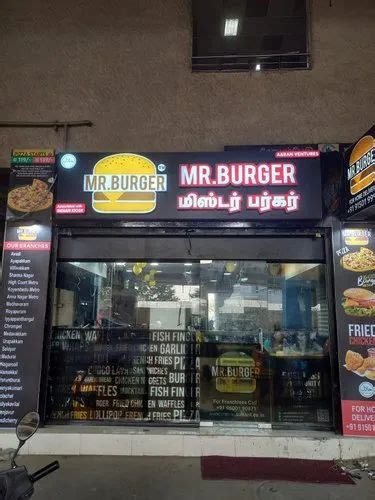 Burger Kiosk For Fine Dine Restaurant At Rs 4000 In Chennai ID