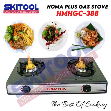 Homa Plus Non Stick Gas Stove Liquefied Petroleum Gas Stove Gas Cooker