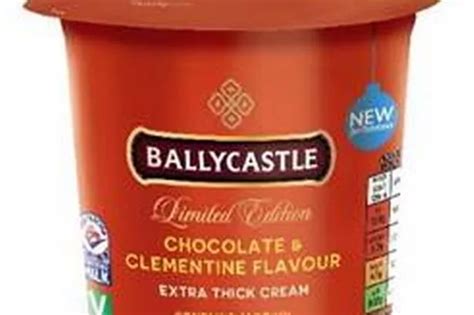 Aldi launches Ballycastle Chocolate and Clementine Extra Thick Cream - Cornwall Live