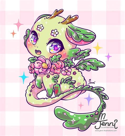 🌷🐰 J E N N I 🐰🌷 on Instagram: "Floral Dragon 💖🌸🌼🍃 . . . #floral #dragon #earthdragon #nature # ...