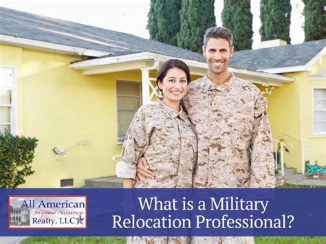 What Is A Military Relocation Professional