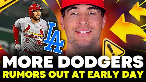 Dodger Rumors Ogo Left Early Urgently In The Last Minutes Youtube