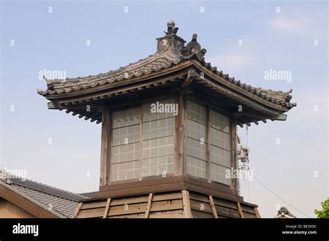 Traditional Japanese Lighthouse In Toyohashi Japan Asia Stock Photo