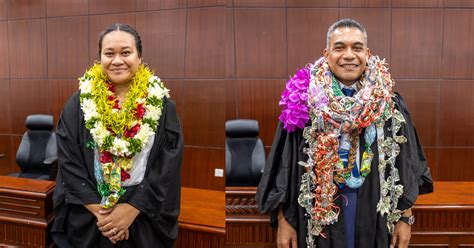 Samoa Observer Lawyers Join Samoa S Growing Legal Profession