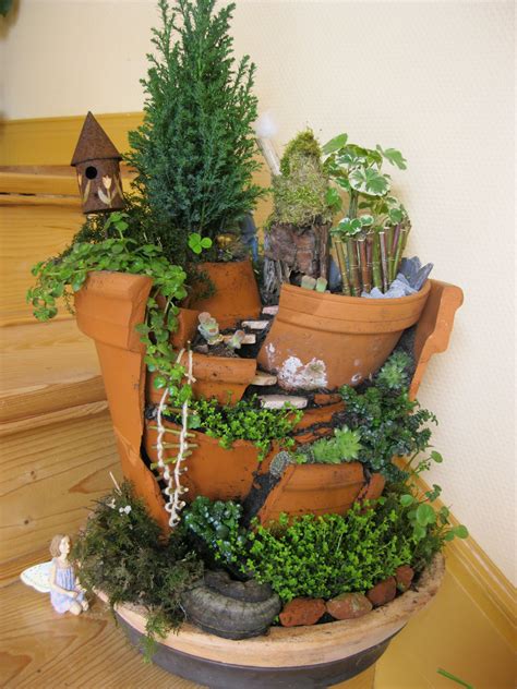 Angeregt durch anderen schönen Feen Gärten fairy gardens habe ich