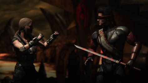 Mortal Kombat X Sonia Blade Demolition Vs Kenshi Possessed Very