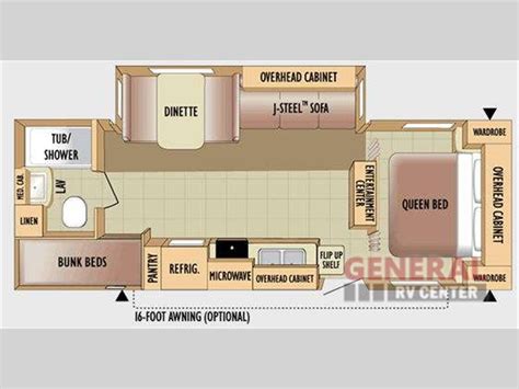 2010 Jayco Travel Trailer Floor Plans Floorplans Click