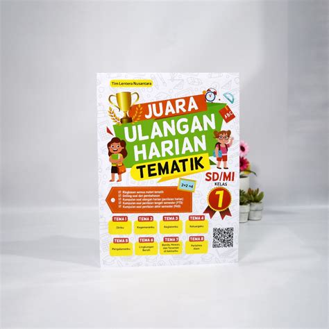 Jual Juara Ulangan Harian Tematik Sd Mi Kelas Lengkap Semester Dan