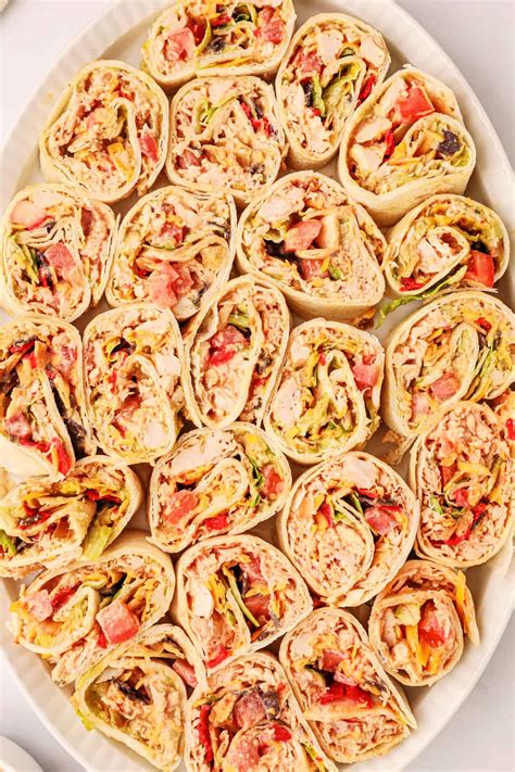 Vegetable Cream Cheese Pinwheels Nwtn