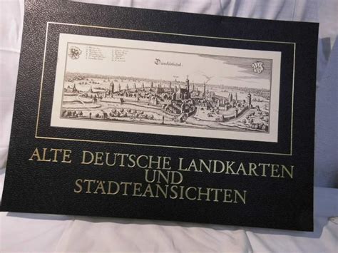 Mappe Alte Deutsche Landkarten Und Städteansichten 1969