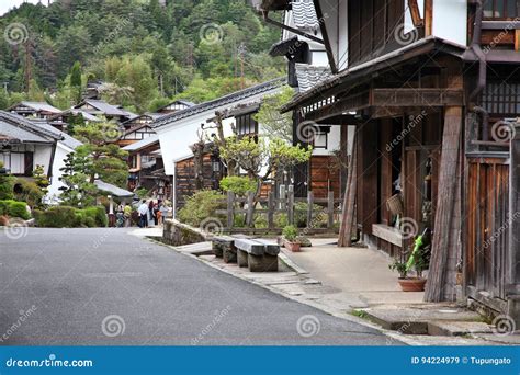 Village in Japan editorial stock image. Image of village - 94224979