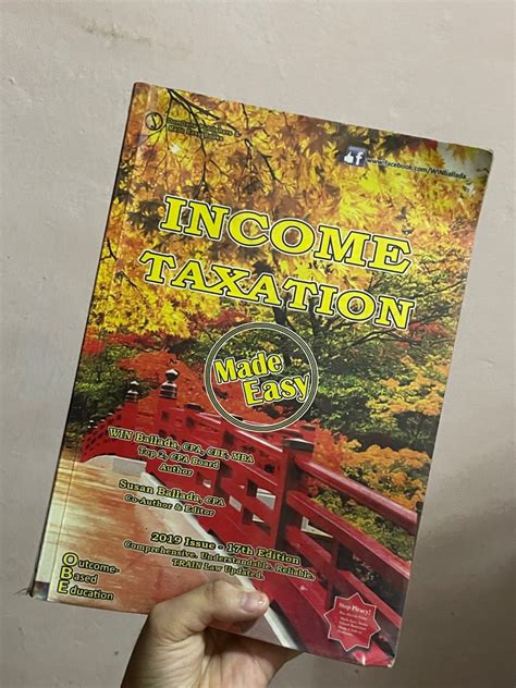 Income Taxation 17th Edition By Win Ballada Hobbies Toys Books