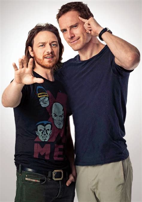 Michael And James ★ James Mcavoy And Michael Fassbender Photo 35166131