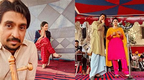 Parineeti Chopra Drops Bts Pics From Amar Singh Chamkila Sets Indiapost Newspaper