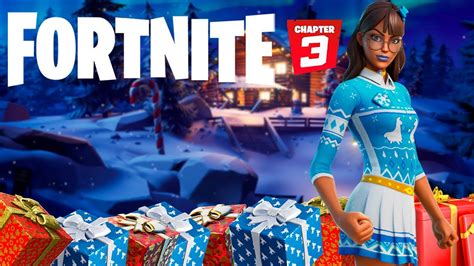 HOJE PEGAMOS A SKINS GRÁTIS DE NATAL NO FORTNITE E VAZAMENTOS SOBRE O