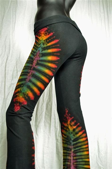 Rainbow Dancer Tie Dye Yoga Pants Festival Dance Hippie Clothes