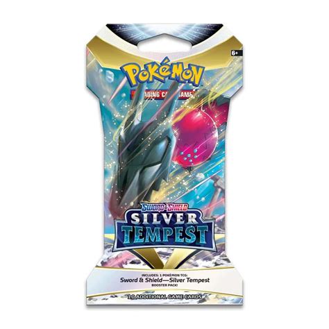 Pokemon Tcg Sword And Shield Silver Tempest Sleeved Booster Pack