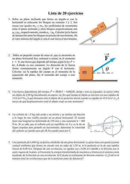 Ejercicios de Fïsica Práctica Calificada Zillex uDocz