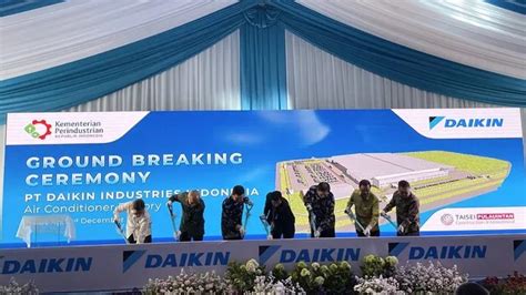 Daikin Gelontorkan Rp 3 Triliun Bangun Pabrik AC Di Cikarang Produksi