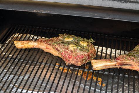 Smoked Tomahawk Steaks Reverse Seared Xoxobella