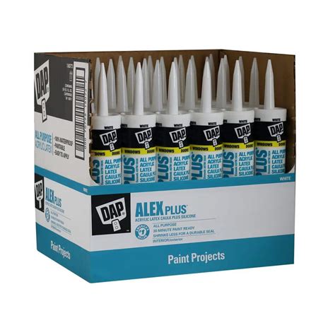 Have A Question About Dap Alex Plus Oz White Acrylic Latex Caulk