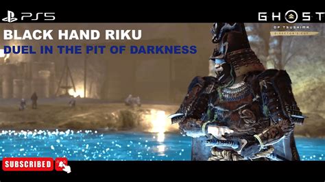 Ghost Of Tsushima Unlock Godly Armor Black Hand Riku Duel Sarugami