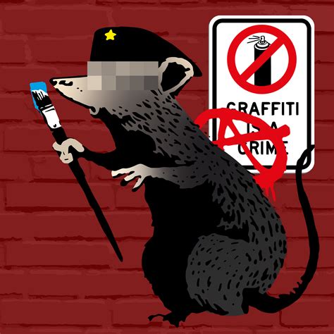 Radar Rats 594 Banksy Radar Rats Howrareis