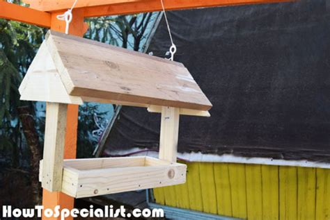 17 Diy Platform Bird Feeder Plans You Can Build Today With Pictures House Grail