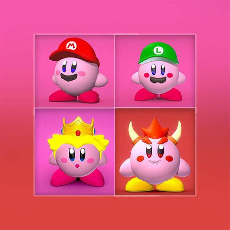 Mario Kirby Collection | CGTrader