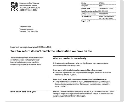 Sample Irs Letters