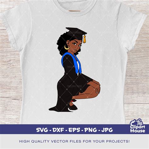 Black Woman Graduation Graduation Svg Senior 2023 Etsy Canada