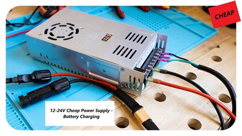 12 24v Cheap Power Supply Battery Charging Youtube