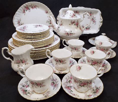 Royal Albert Bone China Pieces Tea Dinner Set Made In England