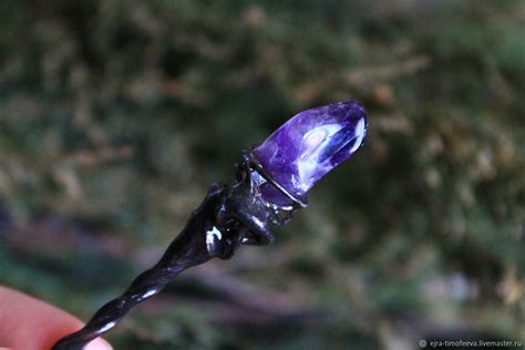 Медные шпильки с аметистами в интернет-магазине Ярмарка Мастеров по ...