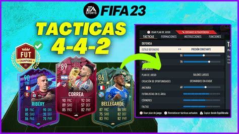 TACTICAS 442 FORMACION META MAS UTILIZADA POR LOS PROS FIFA 23 YouTube