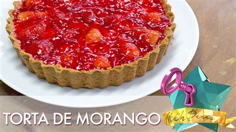 Torta De Morango Fácil Víbr