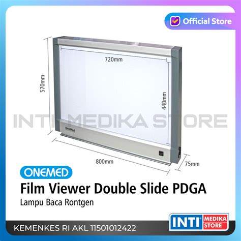 Promo ONEMED Film Viewer Double SUPERTHIN X Ray Lampu Baca Rontgen