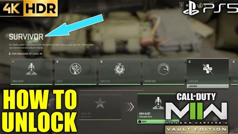 How To Unlock Survivor Mw2 Mw2 How To Get Survivor Perk Modern