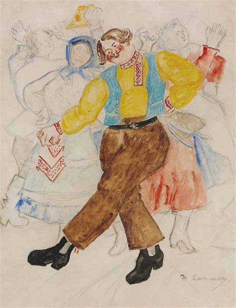 Mikhail Larionov Costume Design For Les Contes Russes 1915 1916