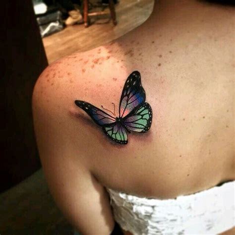 Tatuagem Borboleta D Butterfly Tattoo On Shoulder Small Butterfly