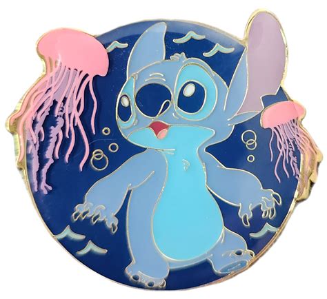 Stitch Jellyfish Circle Frame Boxlunch Lilo Stitch