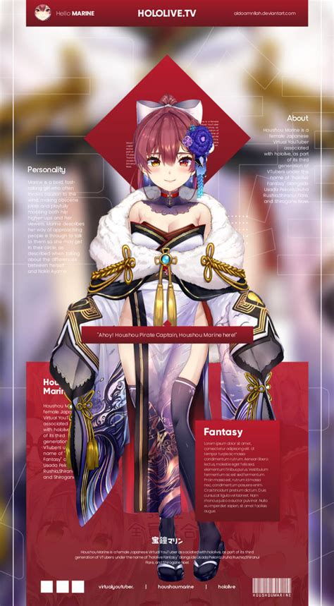 Houshou Marine by aldoamnllah on DeviantArt