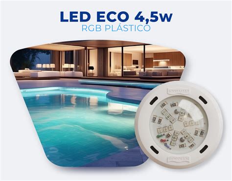 Lumin Ria Led Eco W Rgb Pl Stico Sodramar