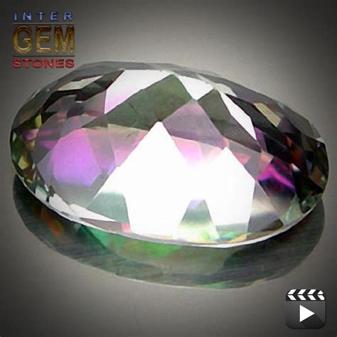 Intergemstones Mystic Topas Carat Vvsi Ovl Excellent