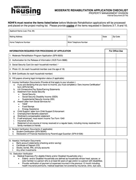 Rehab Checklist Spreadsheet Fill Online Printable Fillable Blank