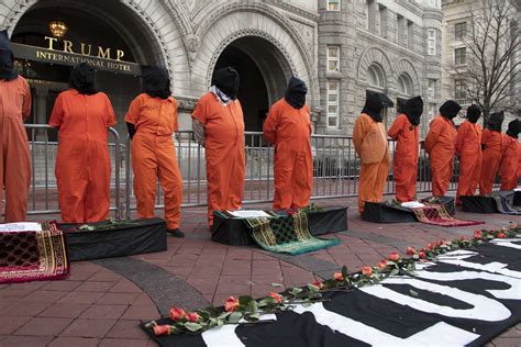 Close Guantanamo Protesters Rally In Washington On Anniversary Of