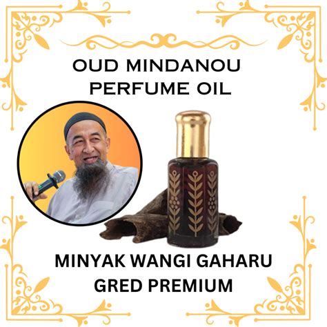 TERMURAH PERFUME OUD MINDANOU GAHARU MINYAK ATTAR Wangian Gaharu