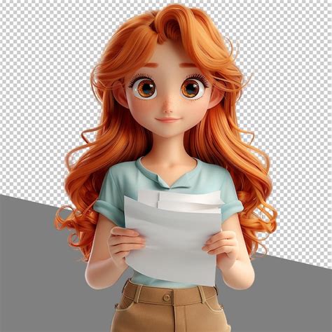 Página 4 Psd Modelo 3d Garota Desenho Animado Modelos Psd Grátis De